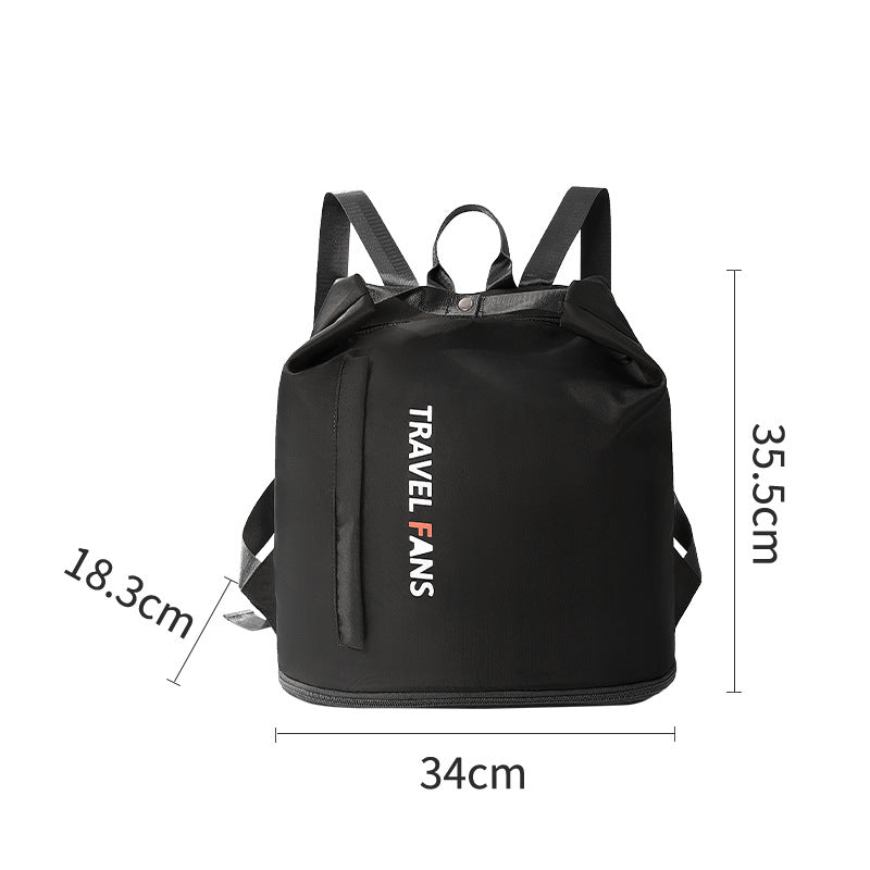 Mochila deportiva, bolsa de ejercicio con compartimentos para ropa húmeda y seca, bolsa de viaje de gran capacidad, bolsa de playa/natación 