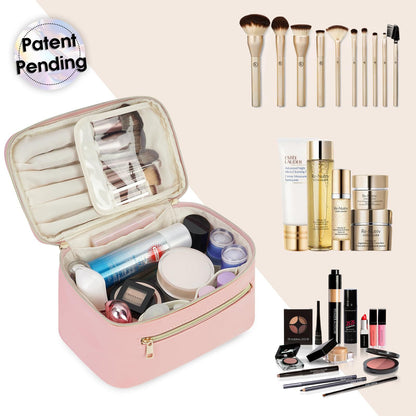 Large capacity waterproof toiletry bag, storage bag travel toiletries set cosmetic bag, makeup bag with compartments, travel makeup bag,Makeup bag organizers,