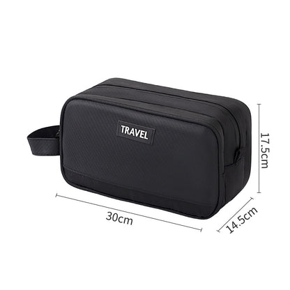 Cosmetic bag, business trip toiletries storage bag, three-layer dry and wet separation men's toilet bag, makeup bag organizer,Makeup bag with compartments,