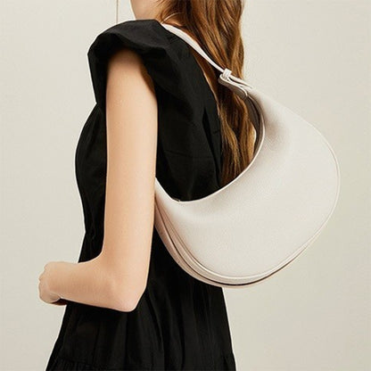 Bolso de media luna, bolso de hombro ajustable, bolso hobo para mujer 