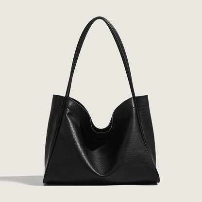 Bolso tote elegante para mujer – Bolso de hombro retro, minimalista y versátil para el día a día, ideal para otoño e invierno 