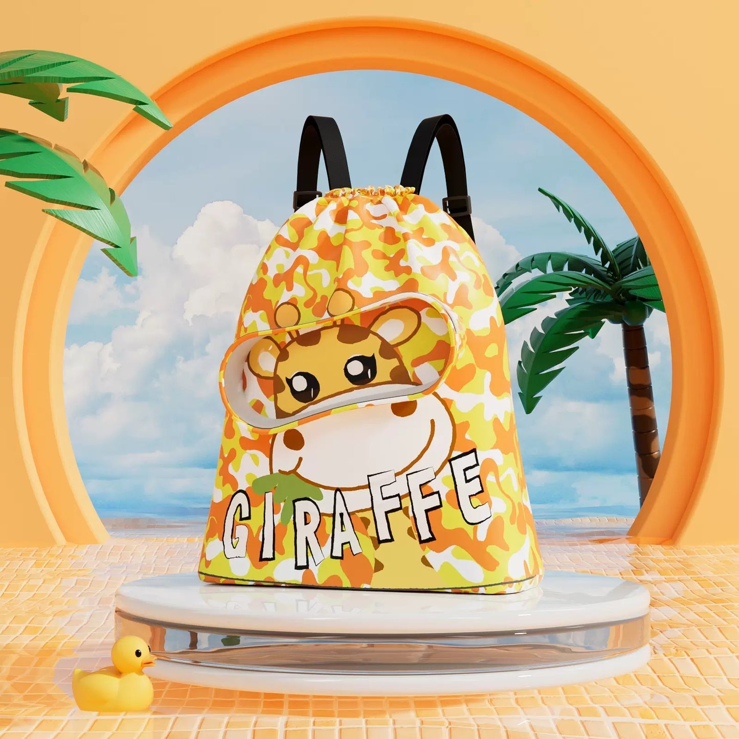 Bolsa de natación infantil, neceser con separadores para artículos secos y húmedos, bolsa de almacenamiento de natación de gran capacidad, mochila organizadora para la playa. 