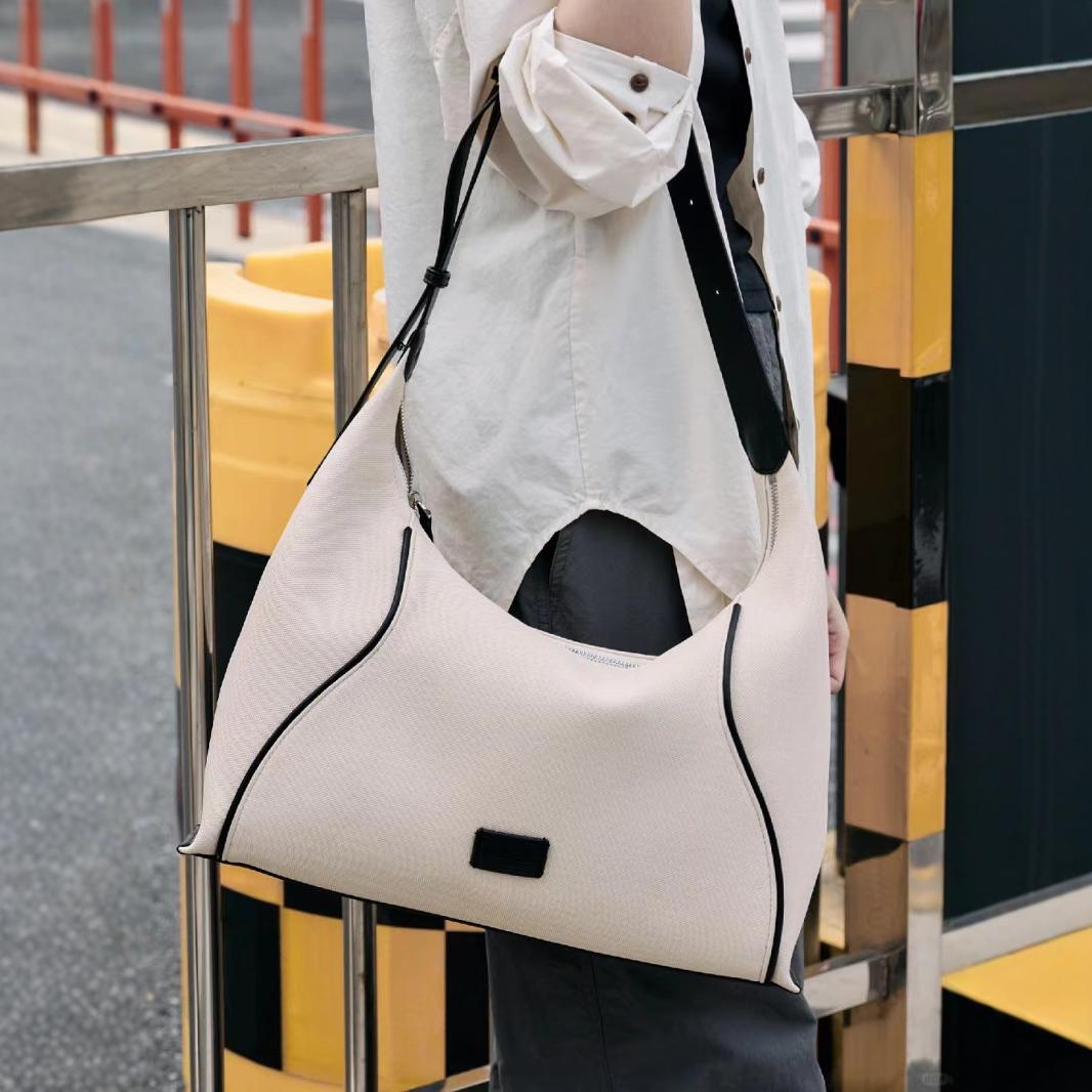 Bolso hobo para mujer, bolso de lona para llevar bajo el brazo, bolso de hombro hobo, bolso de gran capacidad para ir al trabajo 