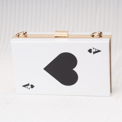 Bolso Spade A versátil con cadena, bolso bandolera cuadrado, bolso caja de acrílico, bolso de noche, bolso de mano, bolso de mano informal, bolso de mano para fiestas, bolso de graduación, bolso de fiesta. 