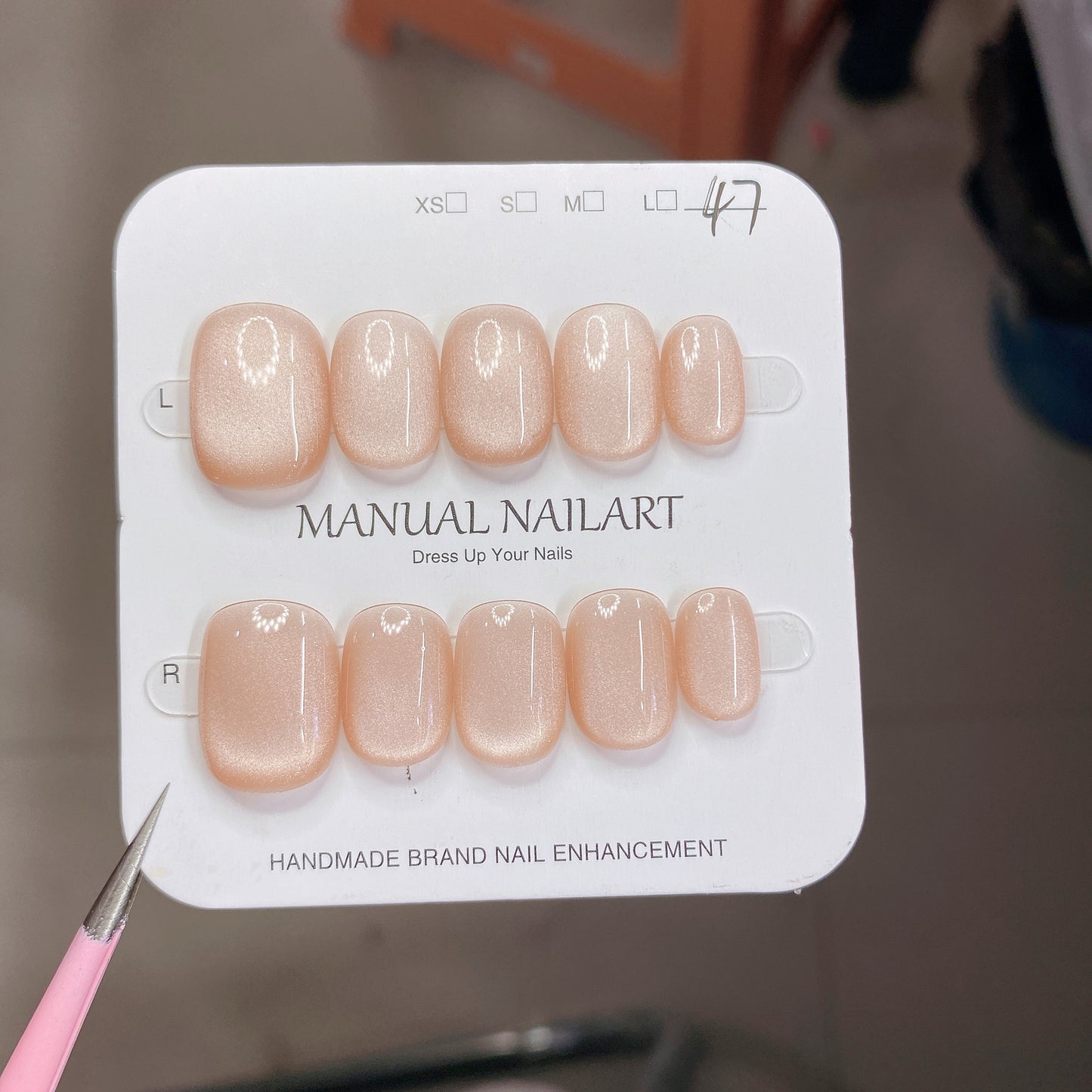 1027- Handmade press on nails fake nails removable