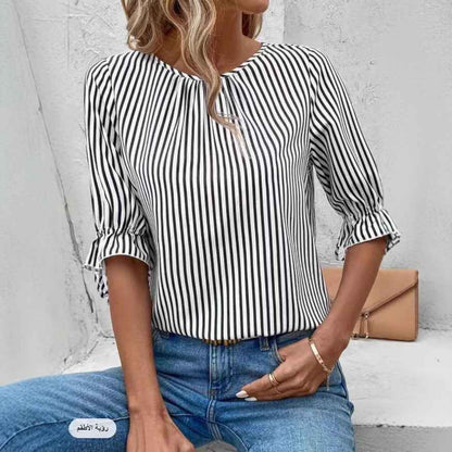 Clasi Women's Striped Blouse