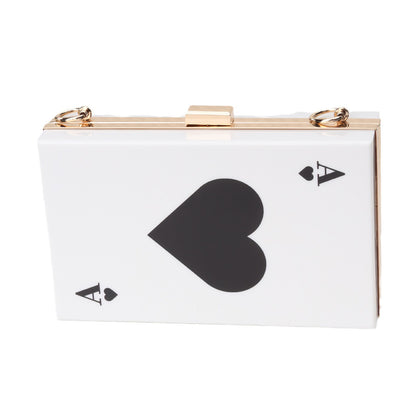 Bolso Spade A versátil con cadena, bolso bandolera cuadrado, bolso caja de acrílico, bolso de noche, bolso de mano, bolso de mano informal, bolso de mano para fiestas, bolso de graduación, bolso de fiesta. 