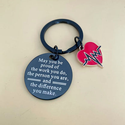 Stainless Steel Keychain Thanksgiving Inspirational Gifts for Family, Friends and Colleagues -dropshippingabc.com