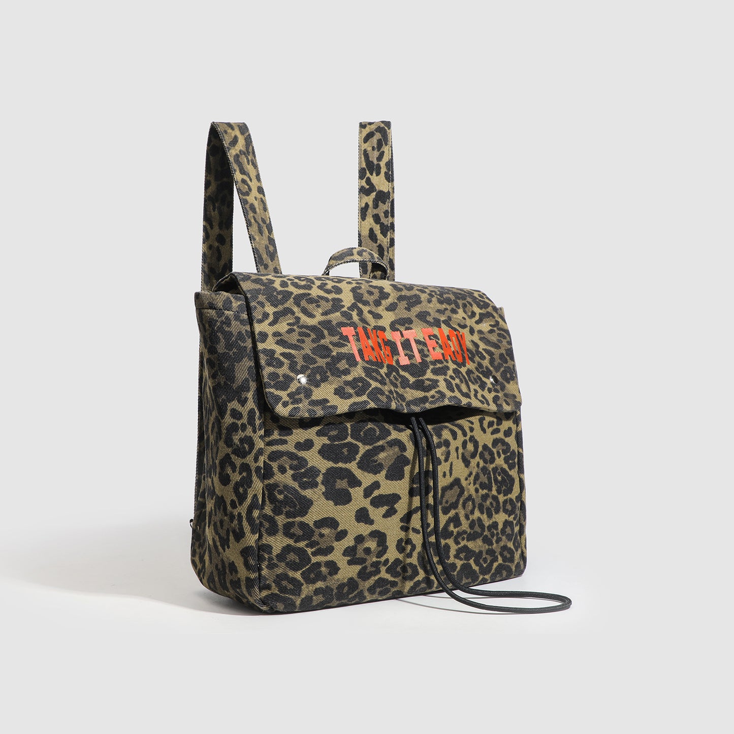 Mochila para niñas - Mochila elegante con estampado de leopardo, ideal para la escuela, ligera y de gran capacidad para viajar. 