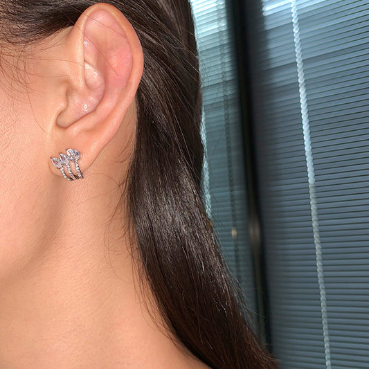 French Vintage Non-Piercing Ear Clip