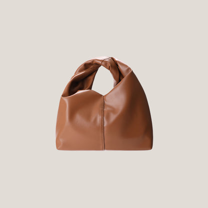 Bolso nube de verano, bolso de mano para mujer, bolso tote pequeño, bolso tote de piel suave plisado 