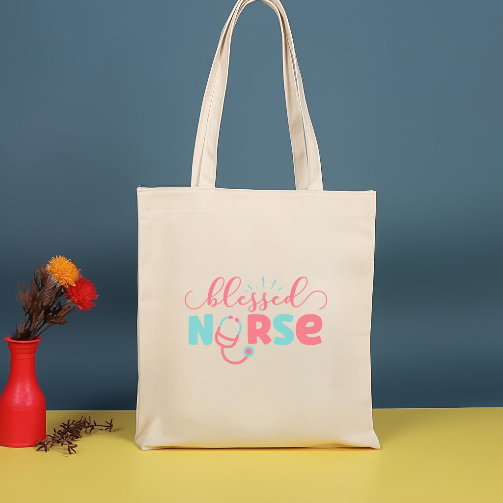 Bolso bandolera de lona estampada, bolso de compras moderno y ligero, bolso de algodón de gran capacidad, paquete de 2 unidades tipo hobo. 