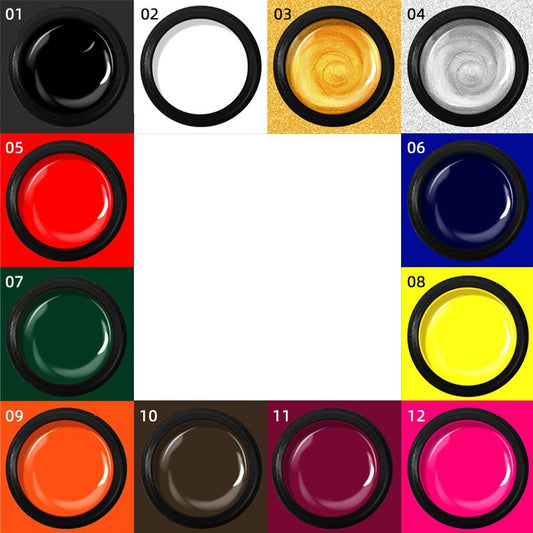 1060 Adhesivo elástico para uñas con pincel, pegamento para esmalte de uñas, fototerapia, pegamento tipo araña para uñas, pegamento pintado de metal, pegamento para tirar de alambre, pegamento de seda, uñas postizas