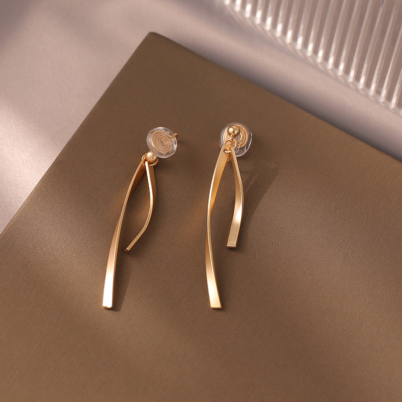 Gold Earrings for Women Hypoallergenic Leverback Drop Dangle Earrings Trendy 14K Gold Plated Twisted Spiral Teardrop Rhombus Heart Dangle Earring for Women Dainty Fashion Jewelry Gifts -dropshippingabc.com