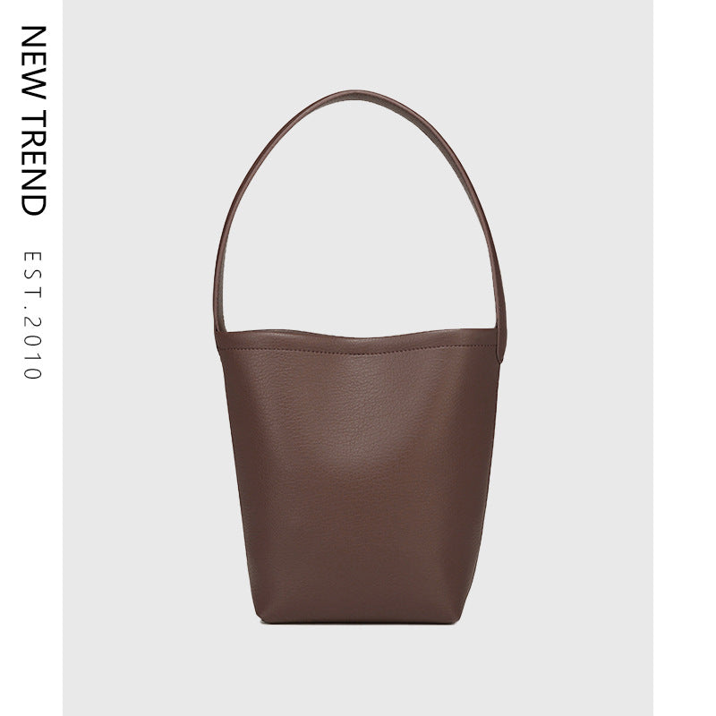 Bolso de mano versátil de diseño, bolso hobo, bolso tipo cubo texturizado para mujer 