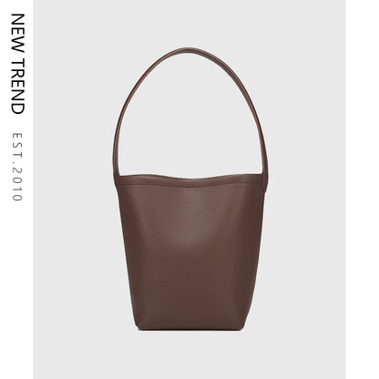 Bolso de mano versátil de diseño, bolso hobo, bolso tipo cubo texturizado para mujer 