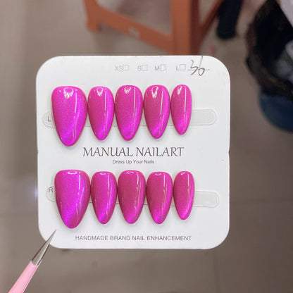 1026- Handmade press on nails fake nails removable