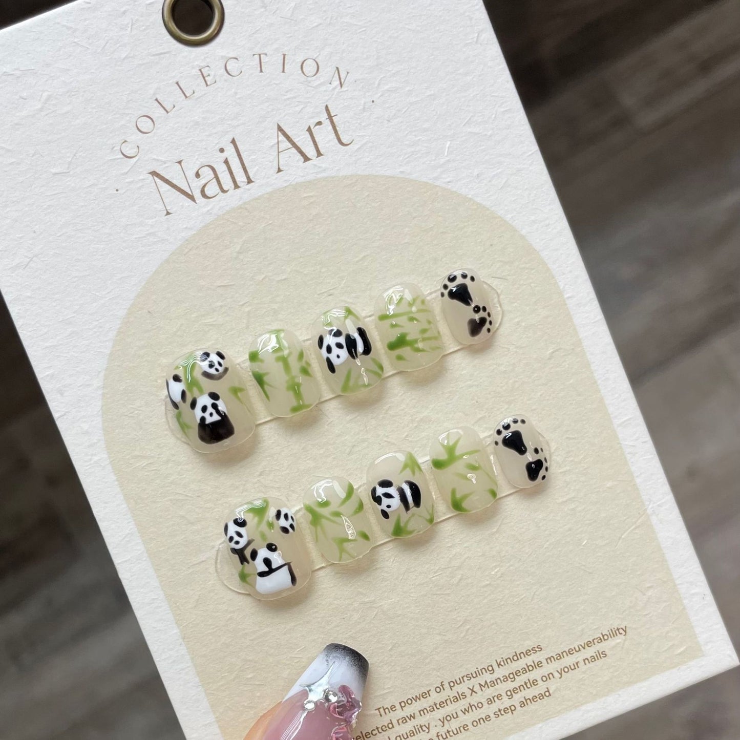 1024- Handmade press on nails fake nails removable