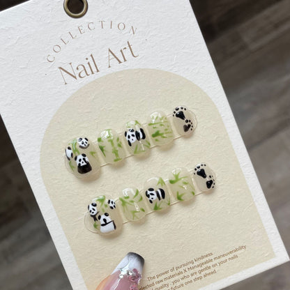 0938- Handmade press on nails fake nails removable