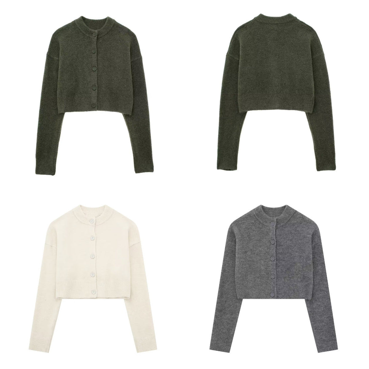 Women's Short Knit Cardigan Trendy