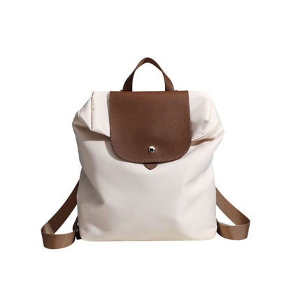 Mochila elegante para ir al trabajo – Mochila versátil de nailon, bolso y mochila pequeña para estudiantes 