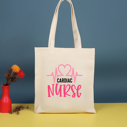 Bolso bandolera de lona estampada, bolso de compras moderno y ligero, bolso de algodón de gran capacidad, paquete de 2 unidades tipo hobo. 