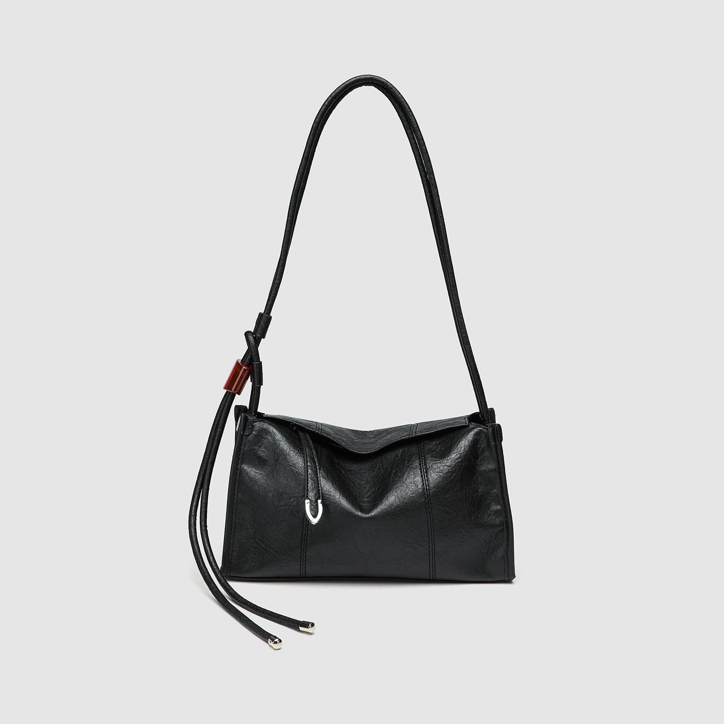 Bolso hobo elegante y minimalista para mujer, bolso de hombro plegable de gran capacidad, bolso de hombro chic y elegante 