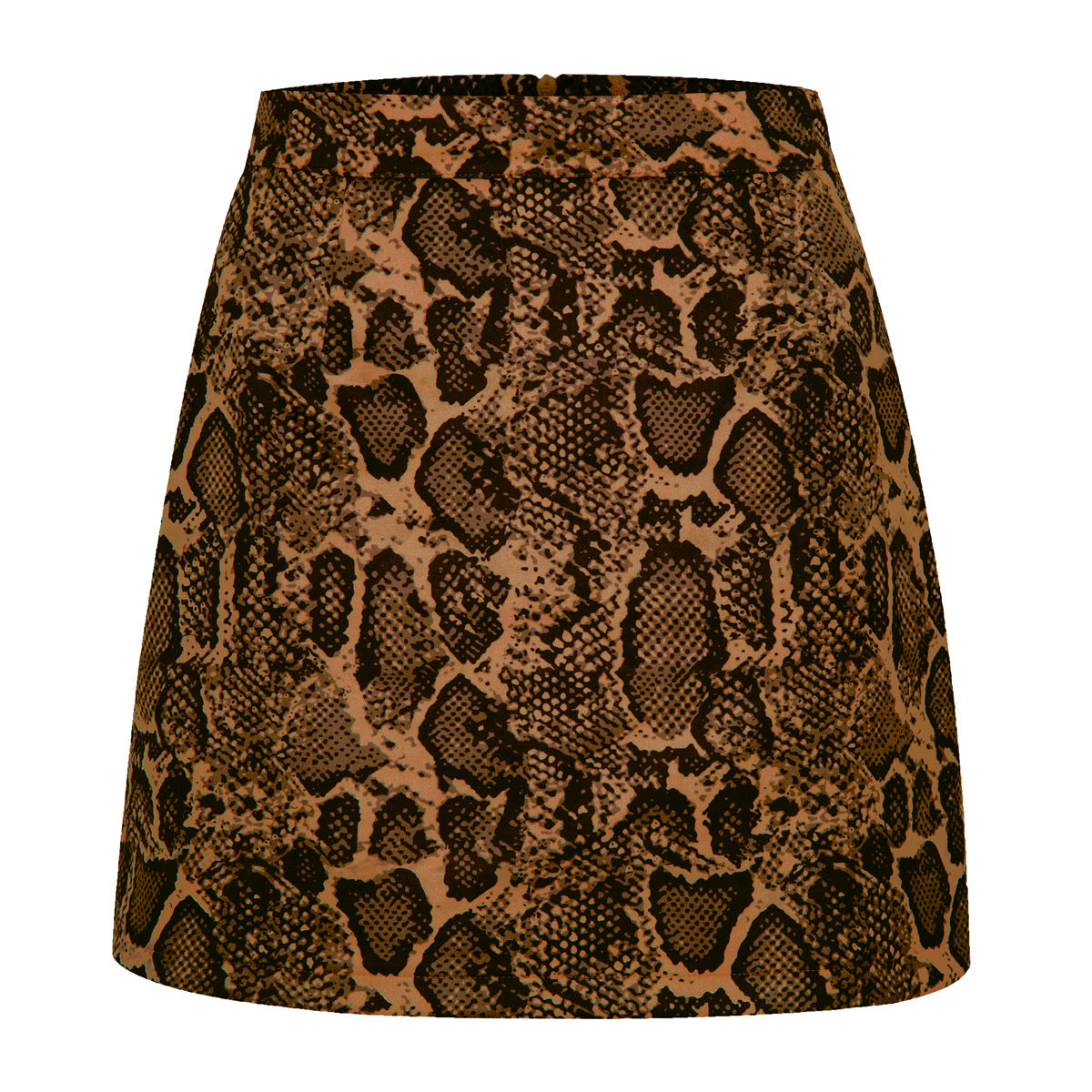 Suede Wrap Mini Skirt