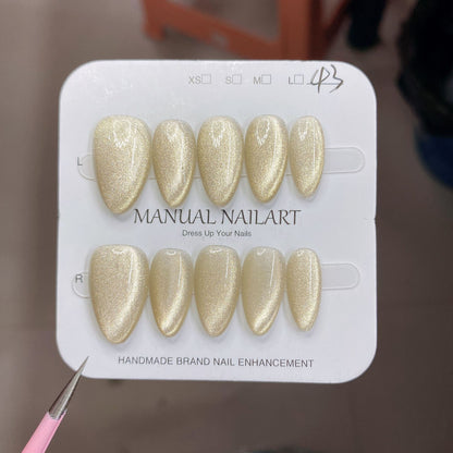 1027- Handmade press on nails fake nails removable