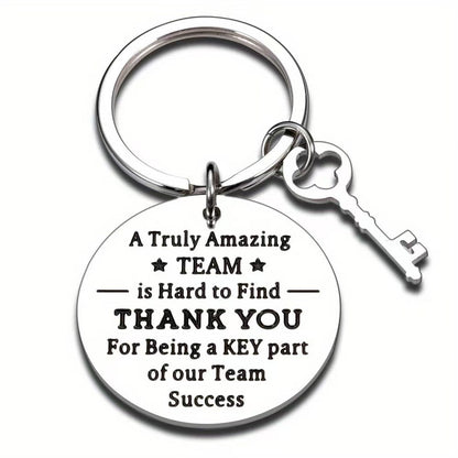 Stainless Steel Keychain Thanksgiving Inspirational Gifts for Family, Friends and Colleagues -dropshippingabc.com