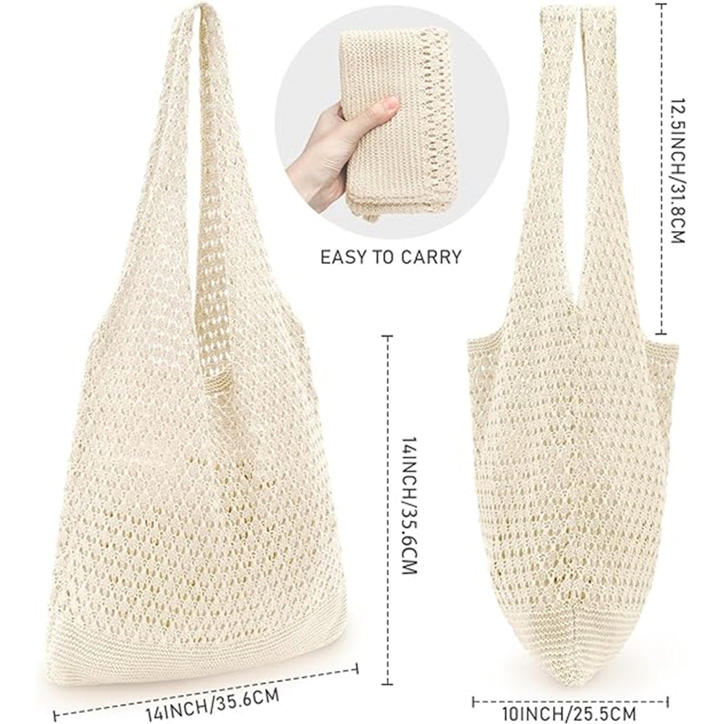 Bolsos hobo para mujer, bolsos de punto, bolsos calados, bolsos de hombro de punto para mujer, bolsos holgados, bolso hobo de hombro. 