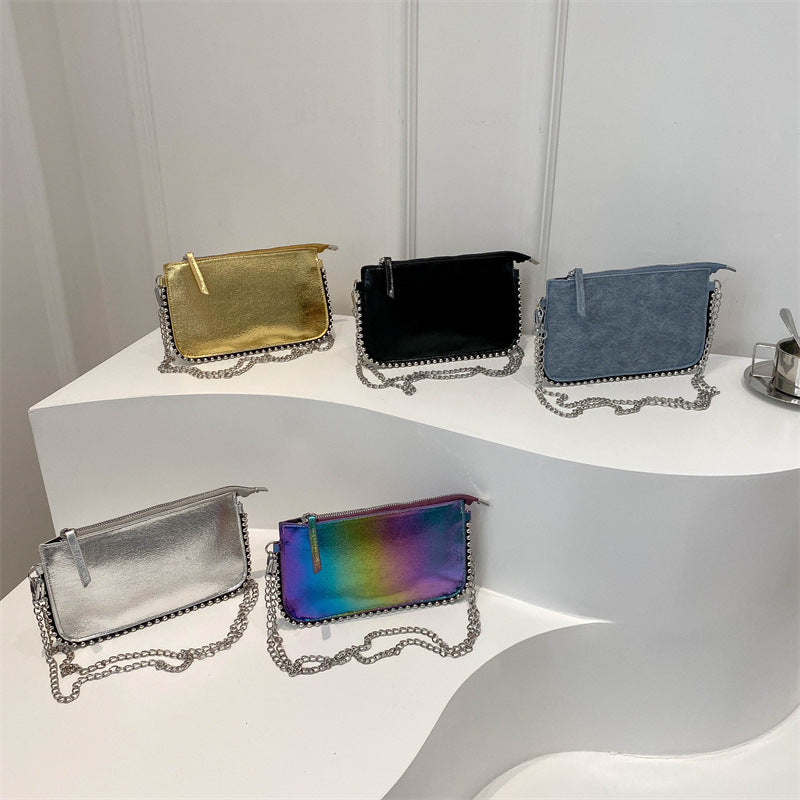 Chain Strap Small Square Bag