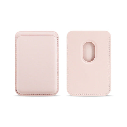 Applicable to Apple 15Magsafe magnetic card bag iPhone mobile phone card bag card holder PU magnetic suction -dropshippingabc.com