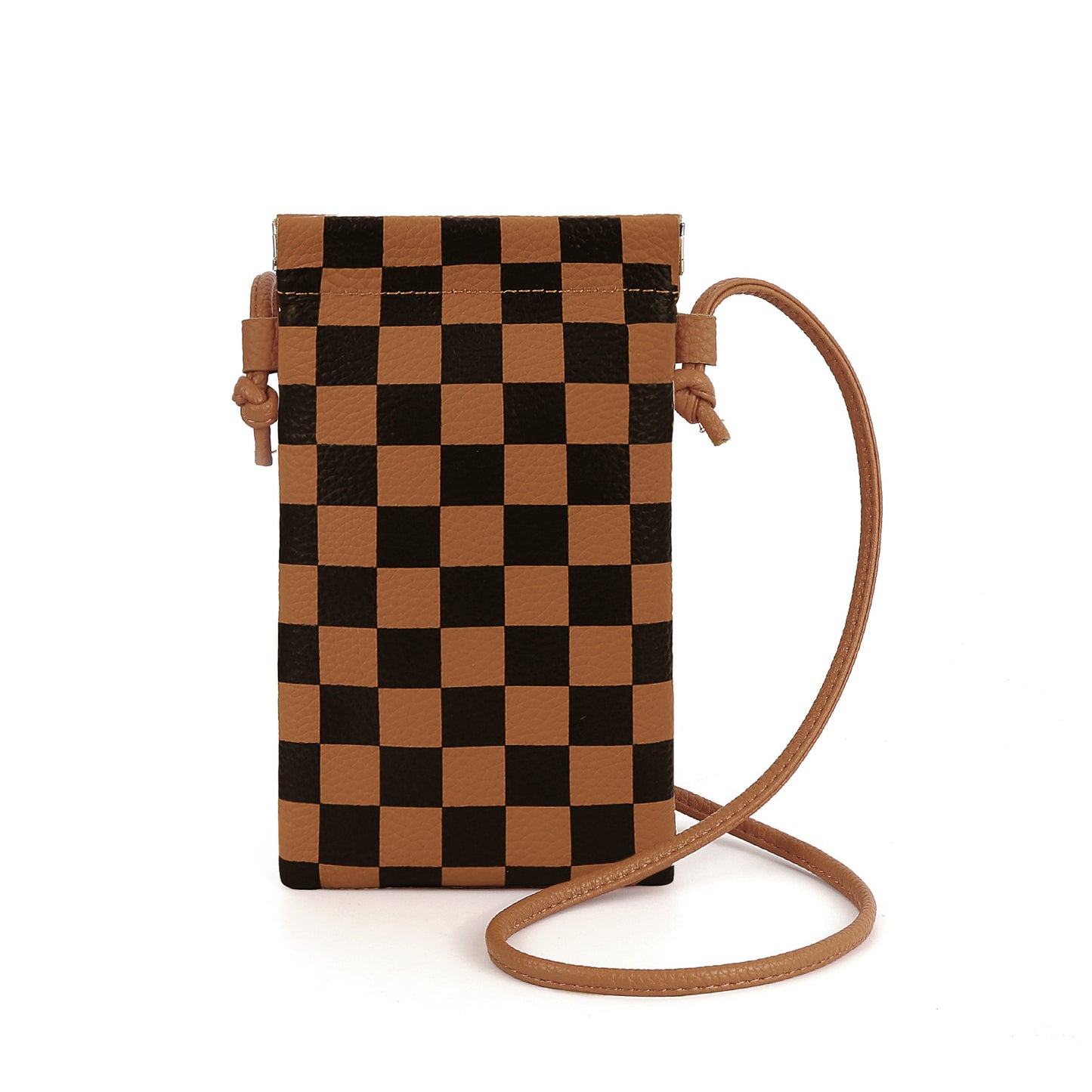 Leather mobile phone bag, mini bag, small satchel for mobile phone, phone purse crossbody