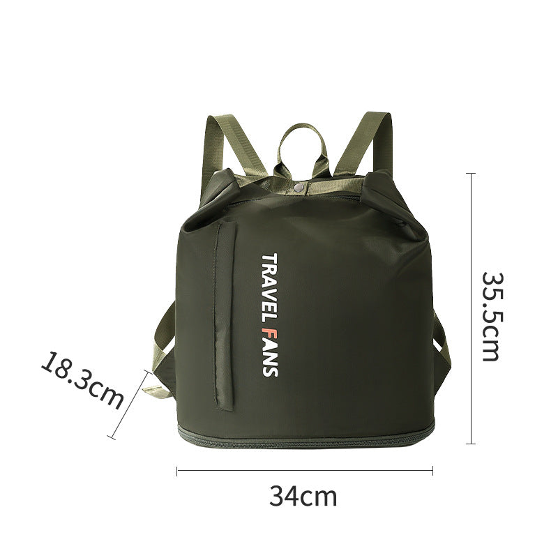 Mochila deportiva, bolsa de ejercicio con compartimentos para ropa húmeda y seca, bolsa de viaje de gran capacidad, bolsa de playa/natación 
