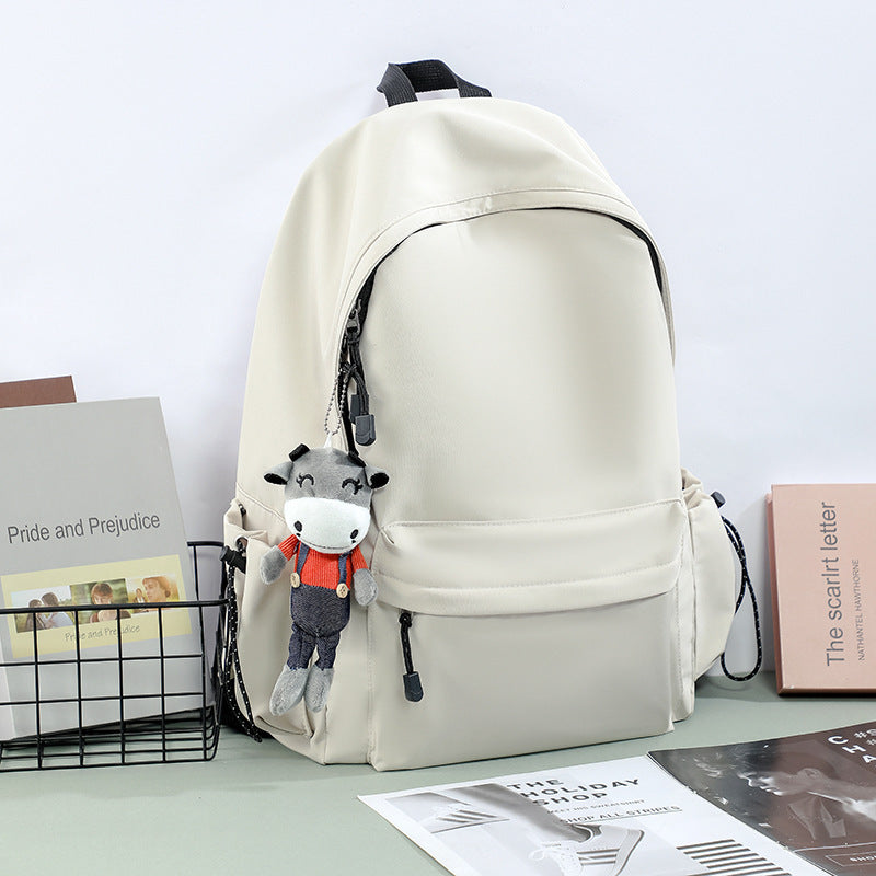 Mochila versátil de nailon de gran capacidad para hombre, mochila de viaje elegante y moderna para mujer, bolso de mano de nailon ligero 