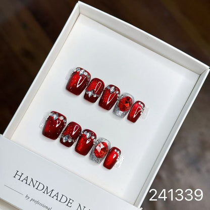 1031- Handmade press on nails fake nails removable