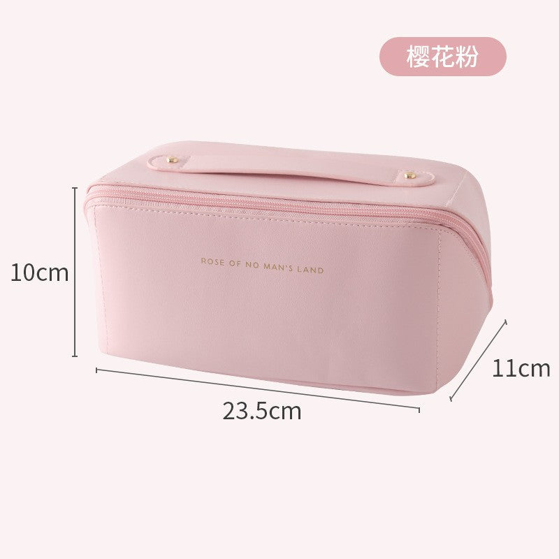 Makeup bag organizers,stylish cosmetic bag, large capacity portable versatile travel products toilet bag woman, makeup bag with compartments,