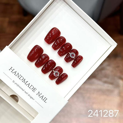 1029- Handmade press on nails fake nails removable