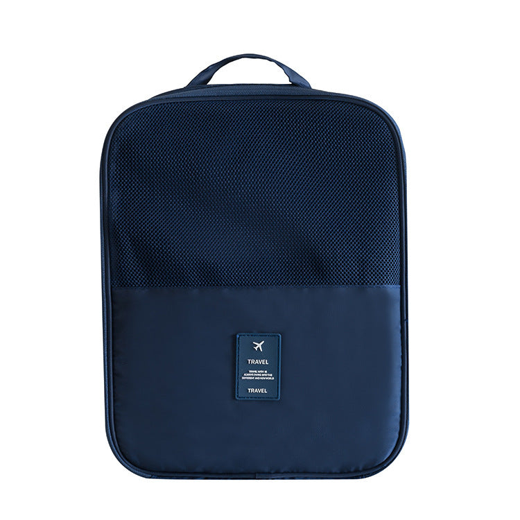 Bolsa de gran capacidad para guardar hasta tres pares de zapatos, práctica bolsa de tela Oxford, impermeable, tipo maleta con ruedas. 