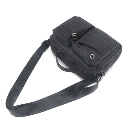 Bolso bandolera deportivo de gran capacidad para exteriores, bolso de viaje multifuncional, bolso cruzado resistente al desgaste e impermeable para hombre, bolso cruzado informal 