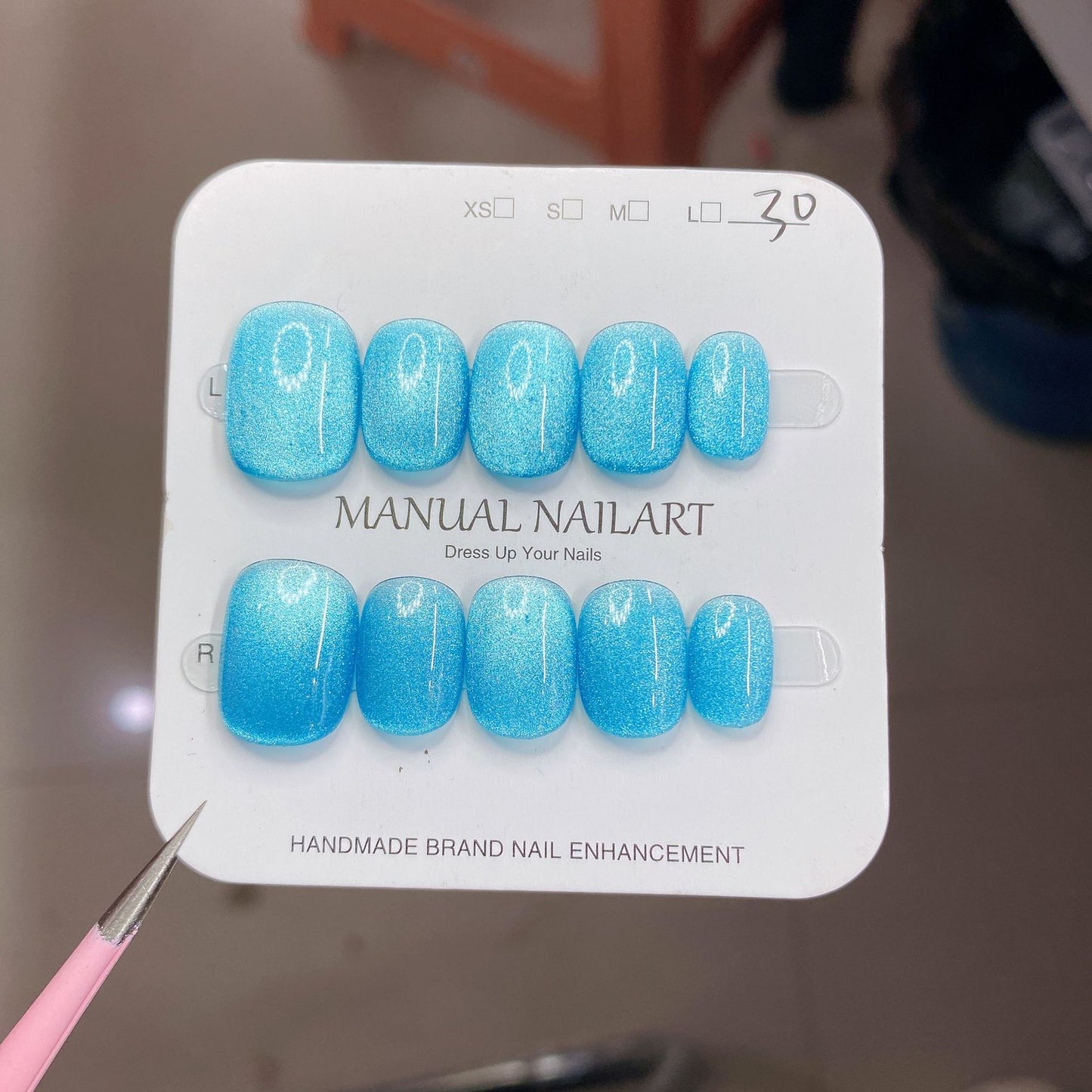 1027- Handmade press on nails fake nails removable