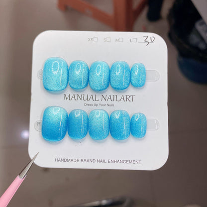 1026- Handmade press on nails fake nails removable