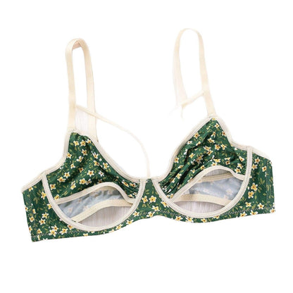 Hot Selling Sexy Women's Underwear Summer Lightweight Comfortable Breathable Bralette without Pads