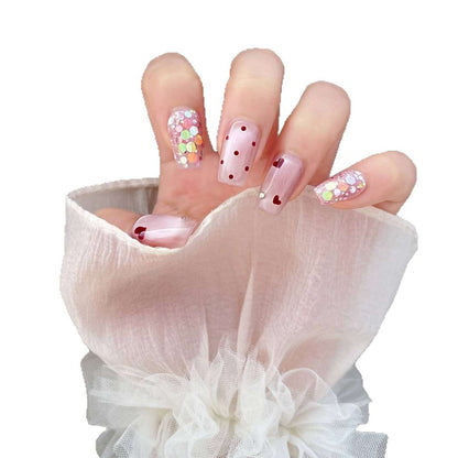 0943- Handmade press on nails fake nails removable