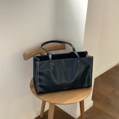 Bolso tote elegante, bolso de hombro de gran capacidad, bolso tote chic, bolso informal para mujer, bolso elegante y clásico para ir al trabajo 