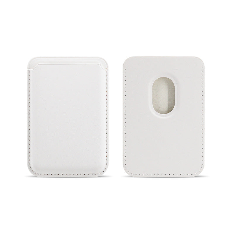 Applicable to Apple 15Magsafe magnetic card bag iPhone mobile phone card bag card holder PU magnetic suction -dropshippingabc.com