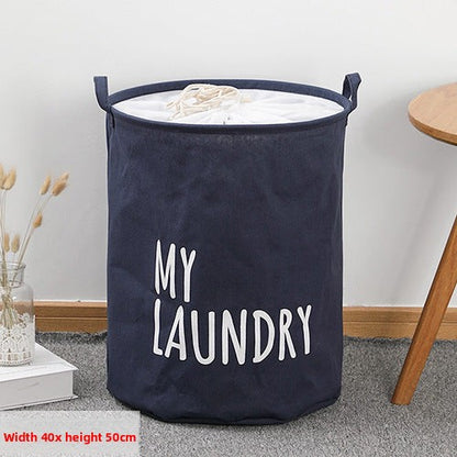 Cesto para ropa sucia, bolsa de gran capacidad para guardar ropa, edredones y otros artículos, bolsa de embalaje impermeable y resistente a la humedad para el hogar, bolsa de lavandería de tela 