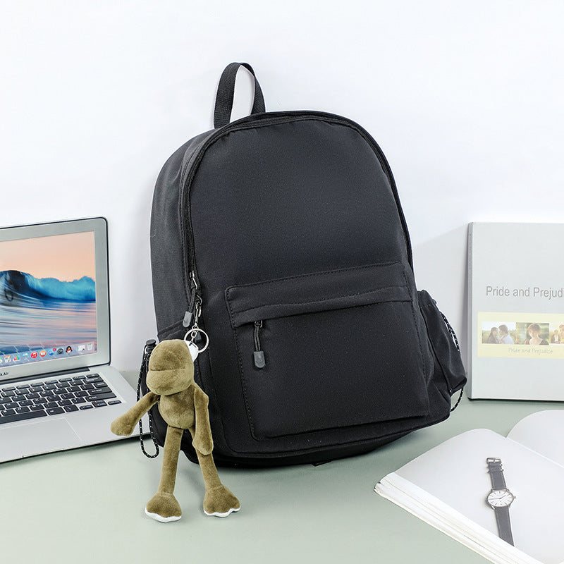 Mochila versátil de nailon de gran capacidad para hombre, mochila de viaje elegante y moderna para mujer, bolso de mano de nailon ligero 