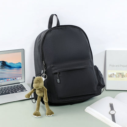 Mochila versátil de nailon de gran capacidad para hombre, mochila de viaje elegante y moderna para mujer, bolso de mano de nailon ligero 